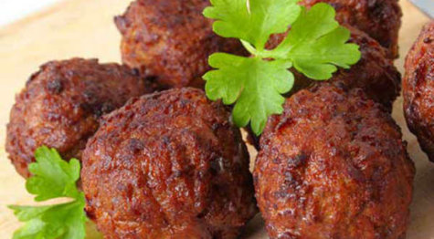 Mutton Khemma Balls - Delicious and crispy mutton kola urundai can be served as a appetizer.