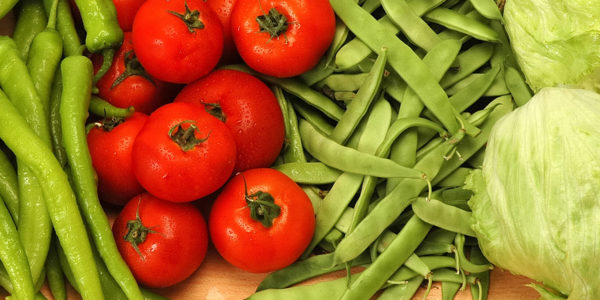 Garden fresh vegetables